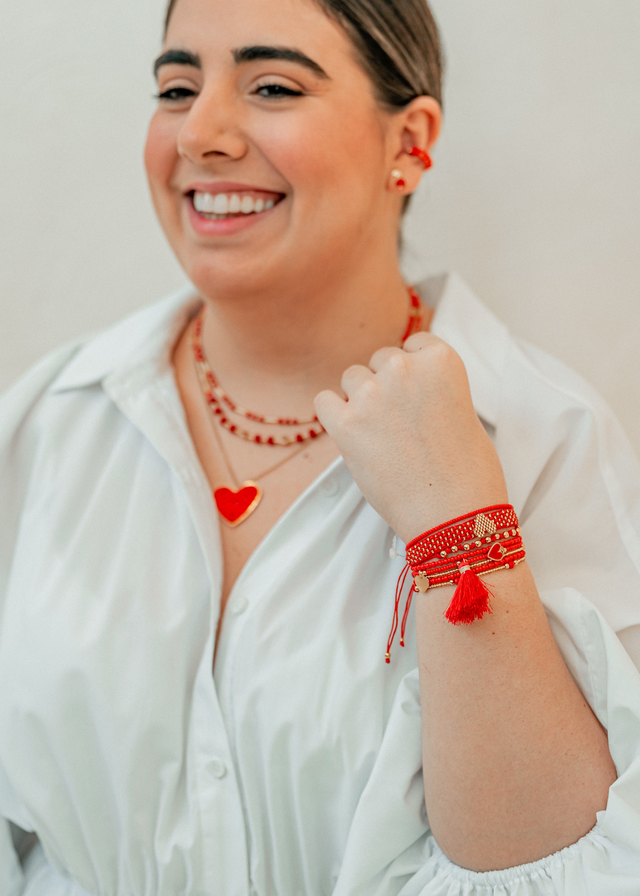 Red Love Bracelets